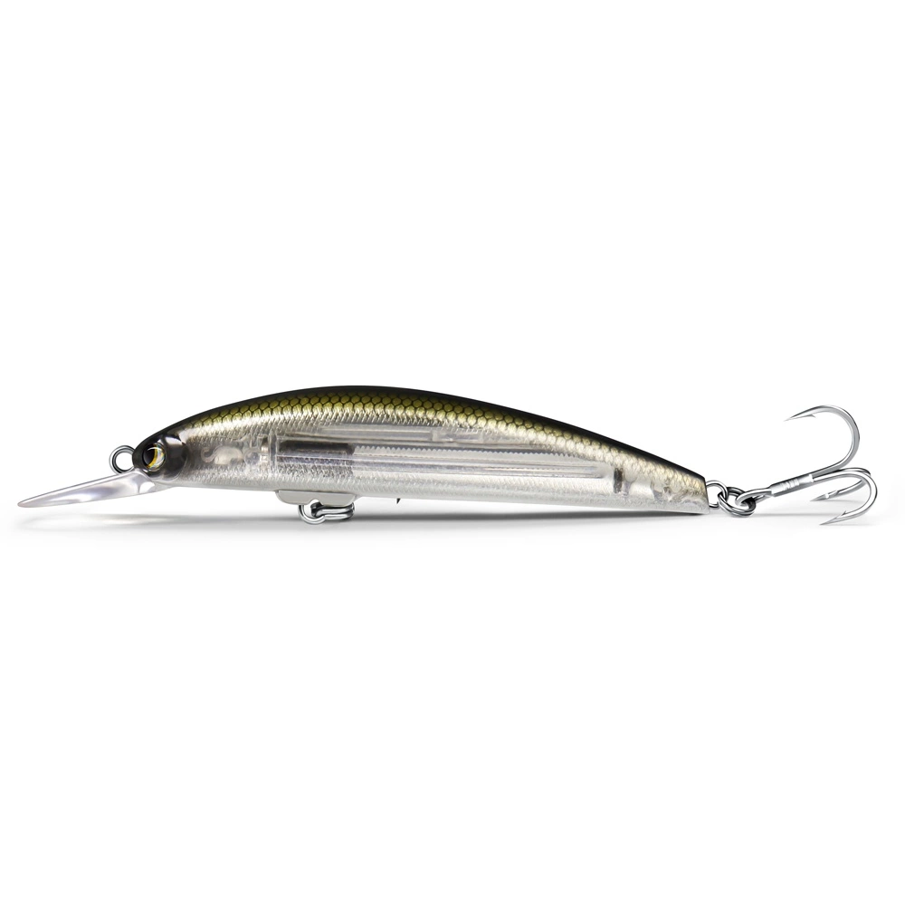 Lurefans X68 suspending is a small wobbler/jerkbait with its own casting system that allows you to cast further. color: 011