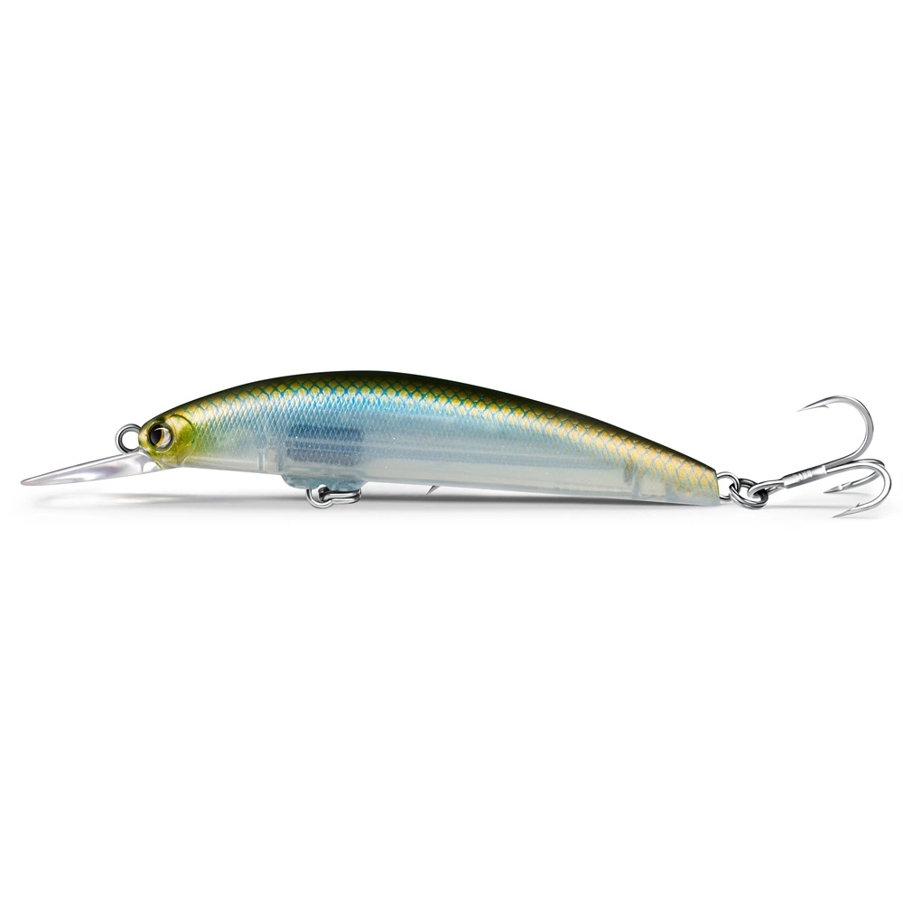 Lurefans X68 suspending is a small wobbler/jerkbait with its own casting system that allows you to cast further. color: 122