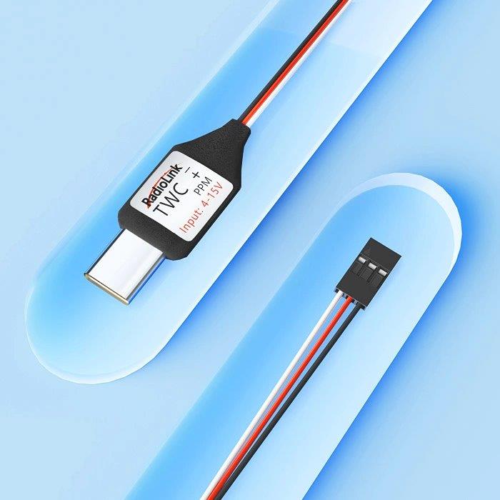 RadioLink TWC Trådlös Lärar-Elev Kabel USB-C (T12D/T16D) - 2