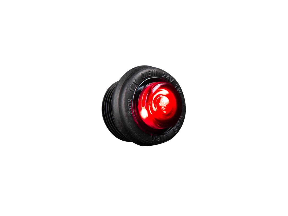 Freedom Black Raven Positionsljus Ø29mm - Röd