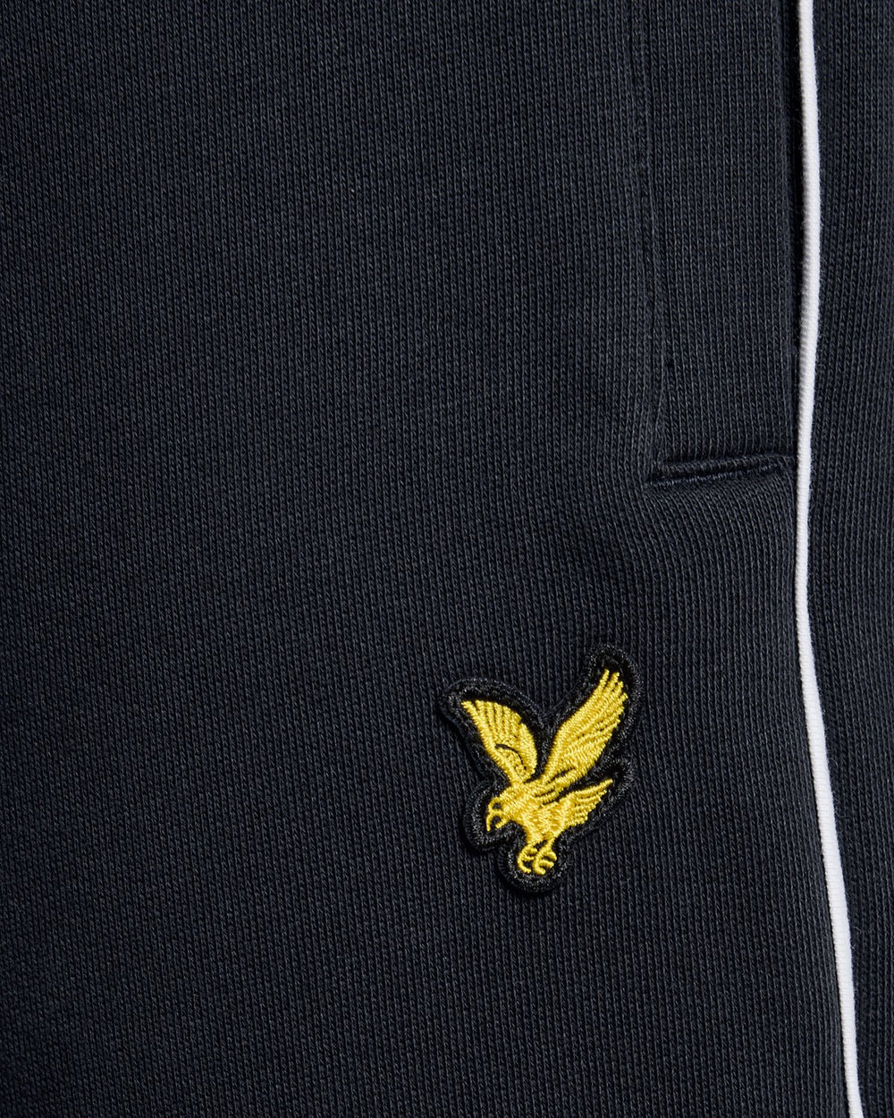 Lyle & Scott - Piped Straight Leg Track Bottoms - Dark Navy - 5