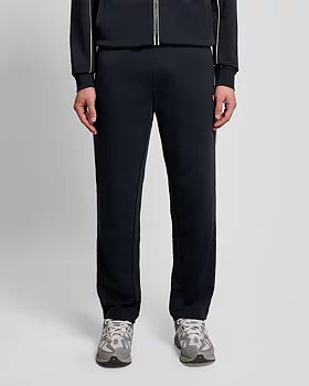 Lyle & Scott - Piped Straight Leg Track Bottoms - Dark Navy