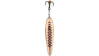 The Hurricane Mattsepirk is a classic vertical perch equipped with a glue hook. A perfect choice for those who want to fish for perch. copper