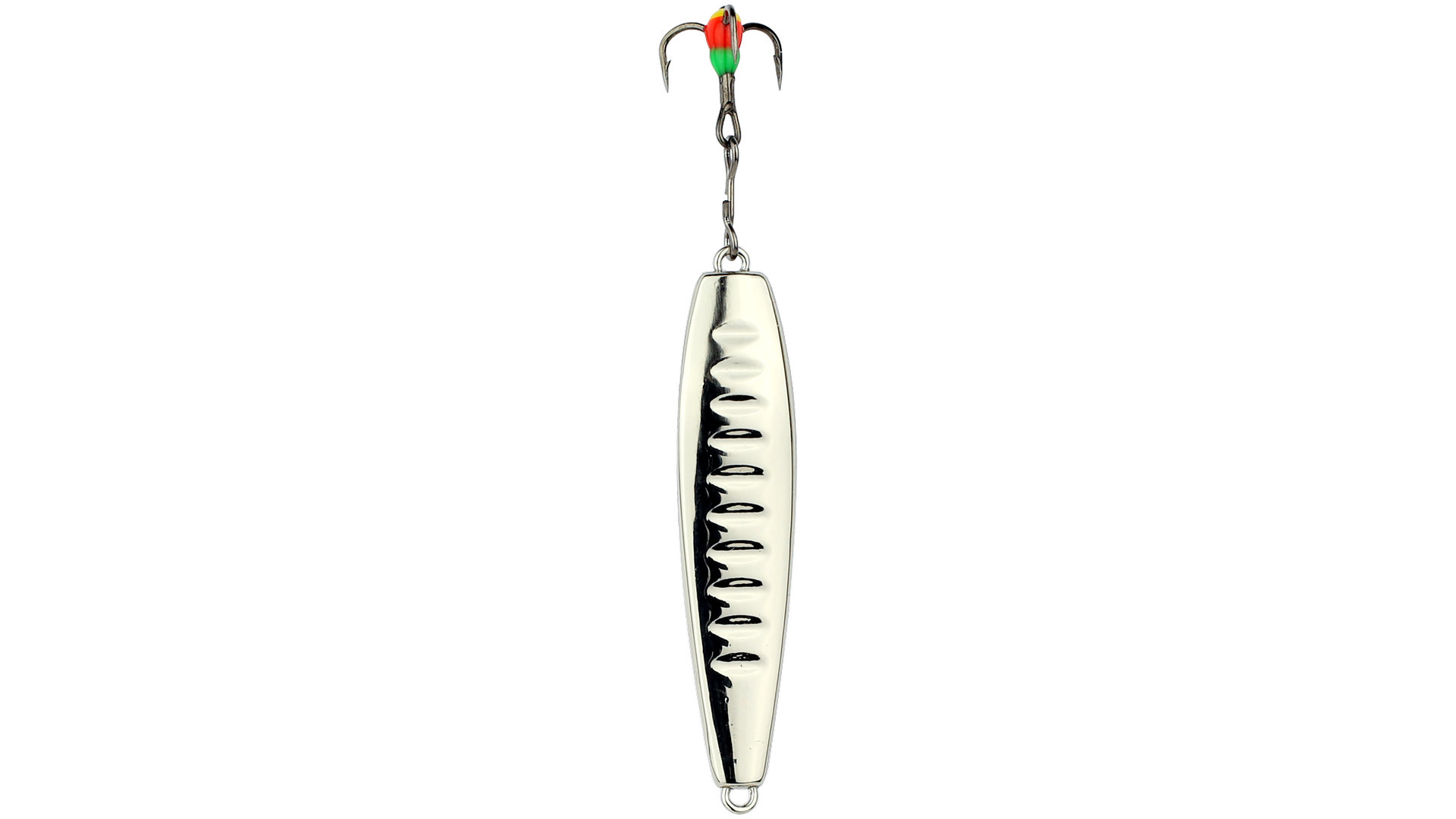 The Hurricane Mattsepirk is a classic vertical perch equipped with a glue hook. A perfect choice for those who want to fish for perch. silver