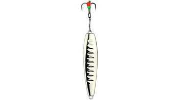 The Hurricane Mattsepirk is a classic vertical perch equipped with a glue hook. A perfect choice for those who want to fish for perch. silver