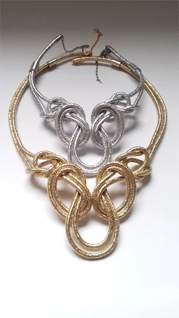 Phyton silver halsband