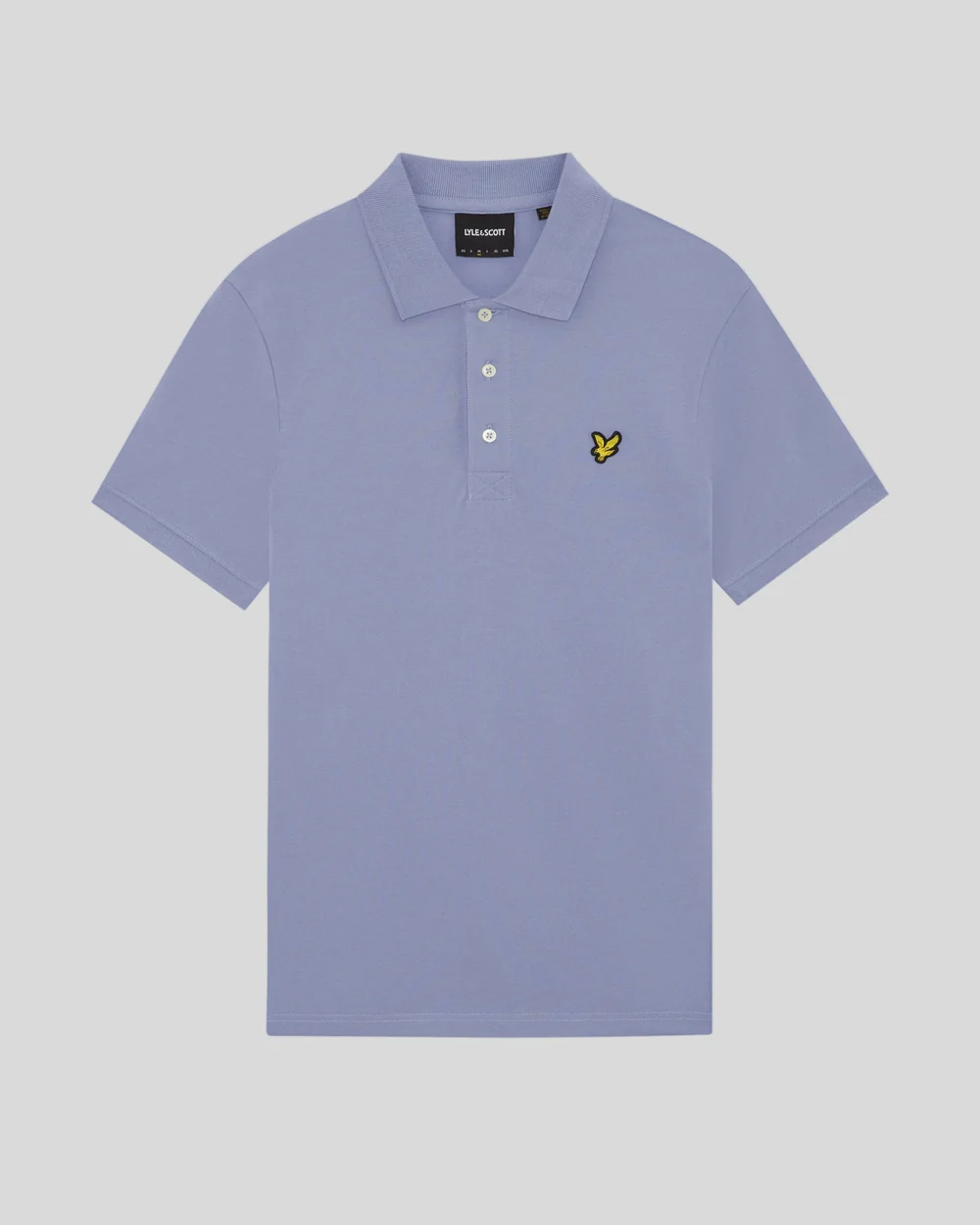 Lyle & Scott - Plain Polo Shirt - Bubble Blue