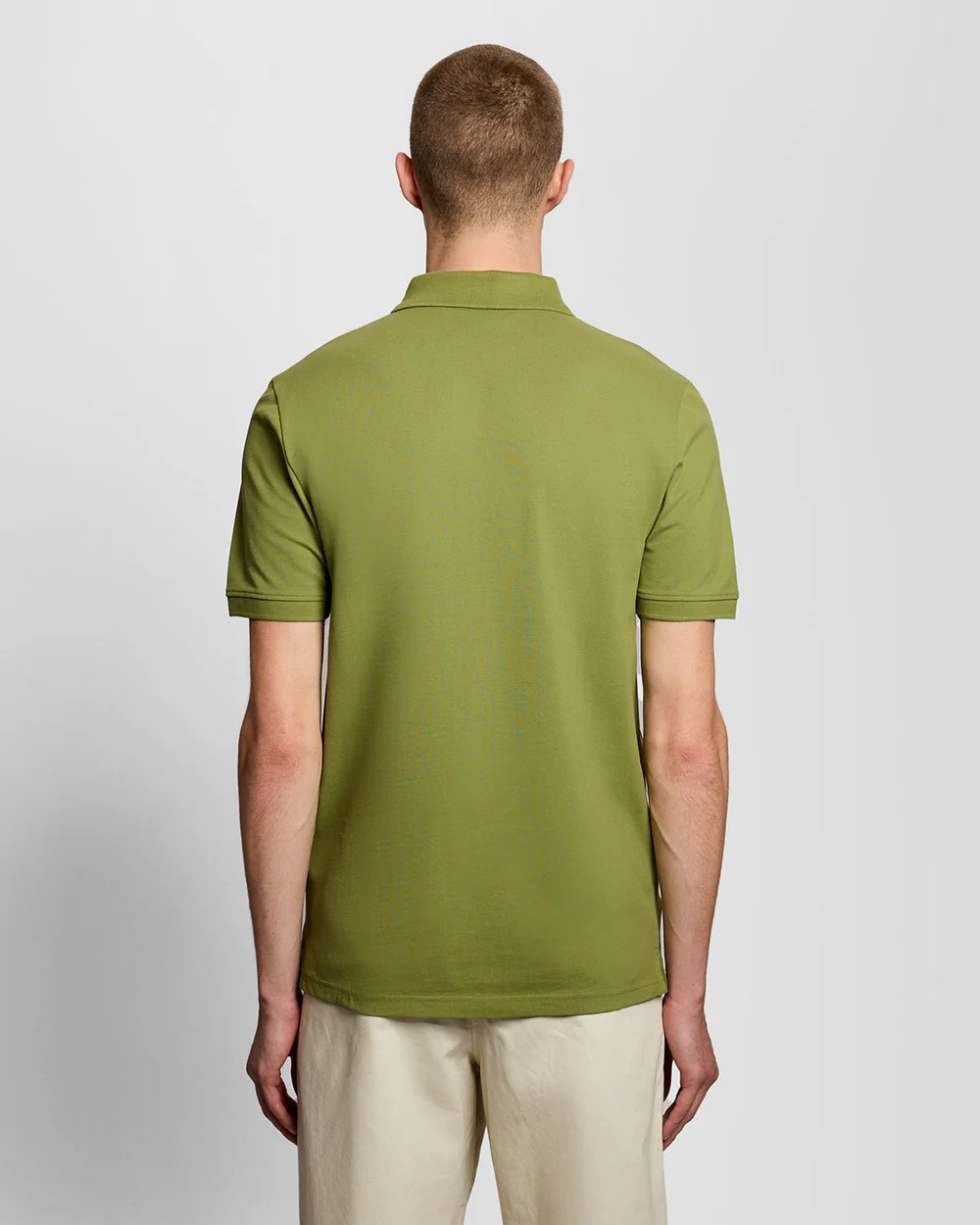 Lyle & Scott - Plain Polo Shirt - Shrub Green - 2