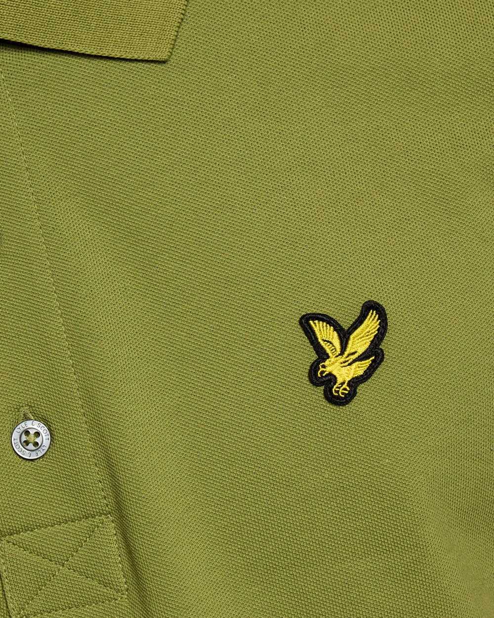 Lyle & Scott - Plain Polo Shirt - Shrub Green - 4