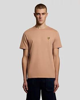 Lyle & Scott - Plain T-shirt - Barley