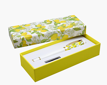 Amalfi Lemons : Fountain pen - Elegant reservoarpenna i presentförpackning