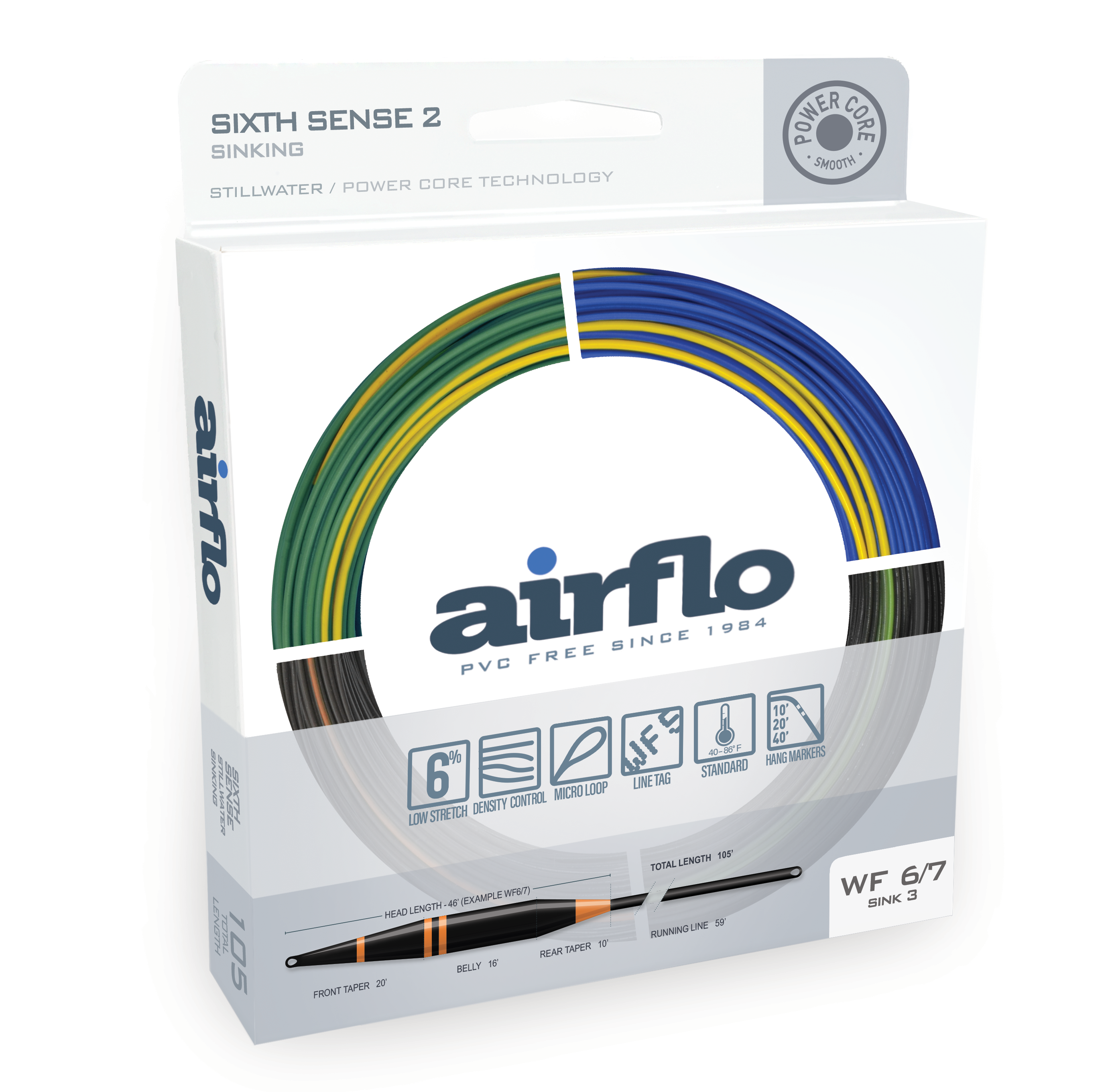 Airflo Sixth Sense 2.0 Sink 5 Stillwater