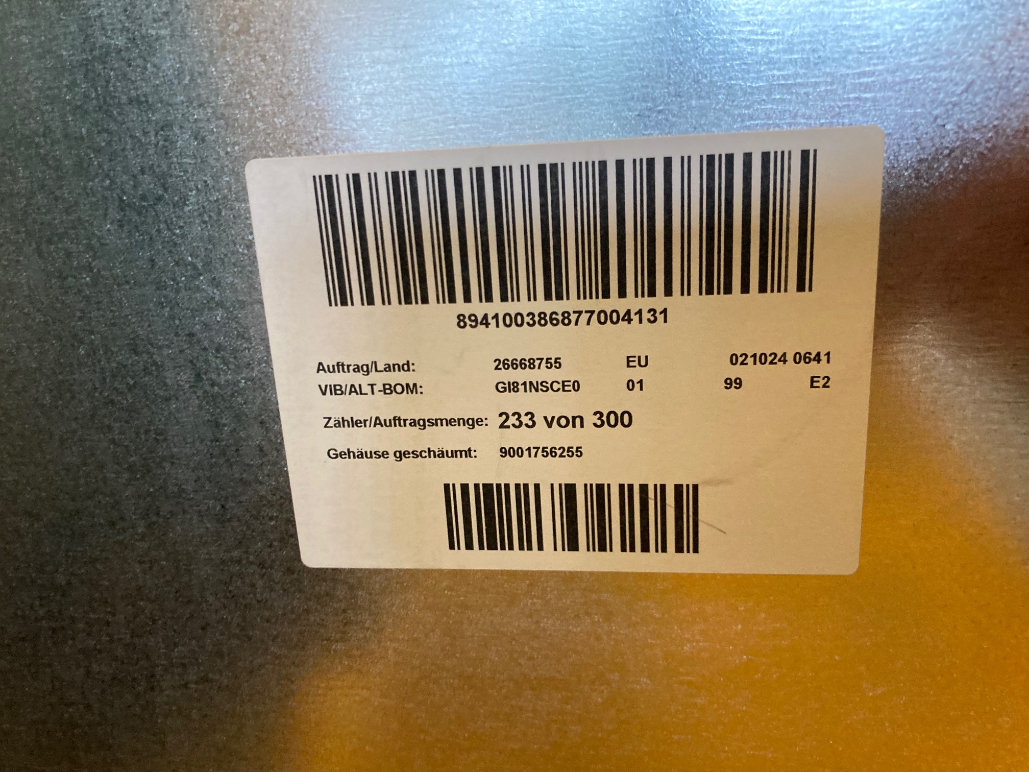 Siemens iQ500, Integrerad frys - 5