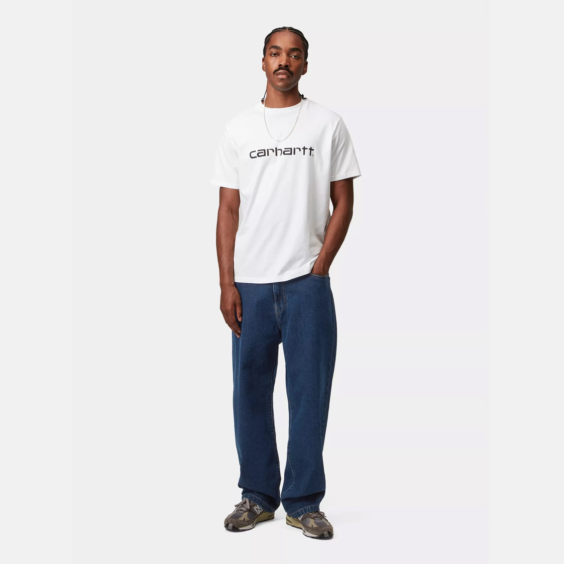 Carhartt WIP - Landon Pant Blue Stone Washed - 4