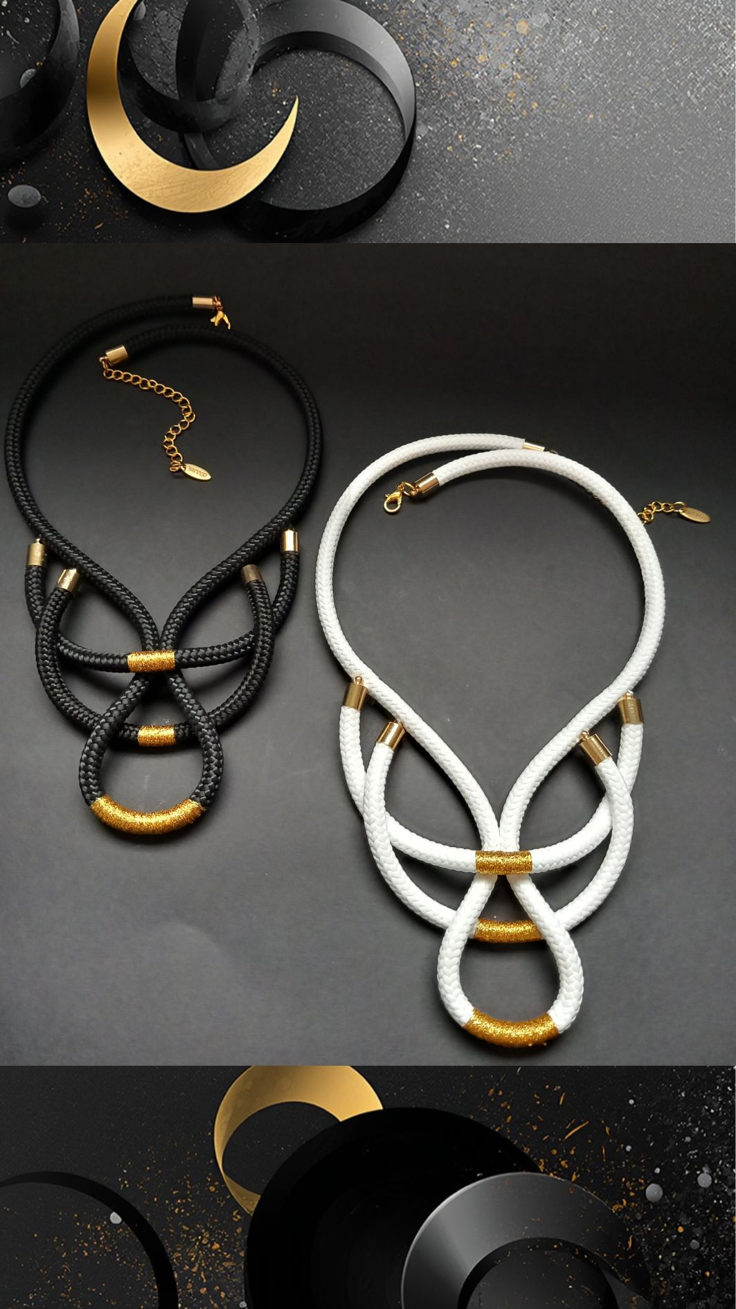 Butterlfy Halsband (vit)