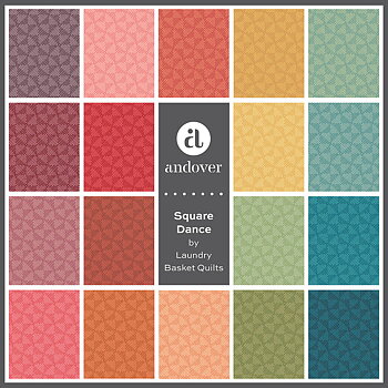 Square Dance Fat Quarter