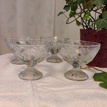  Dessertskål i glas