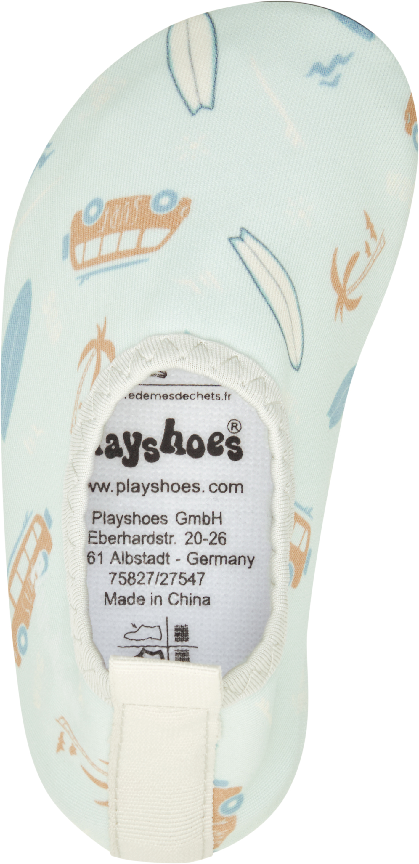 Playshoes Badsko Surfbus turquoise - 6