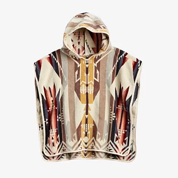 Pendleton kids jaquard hooded towel