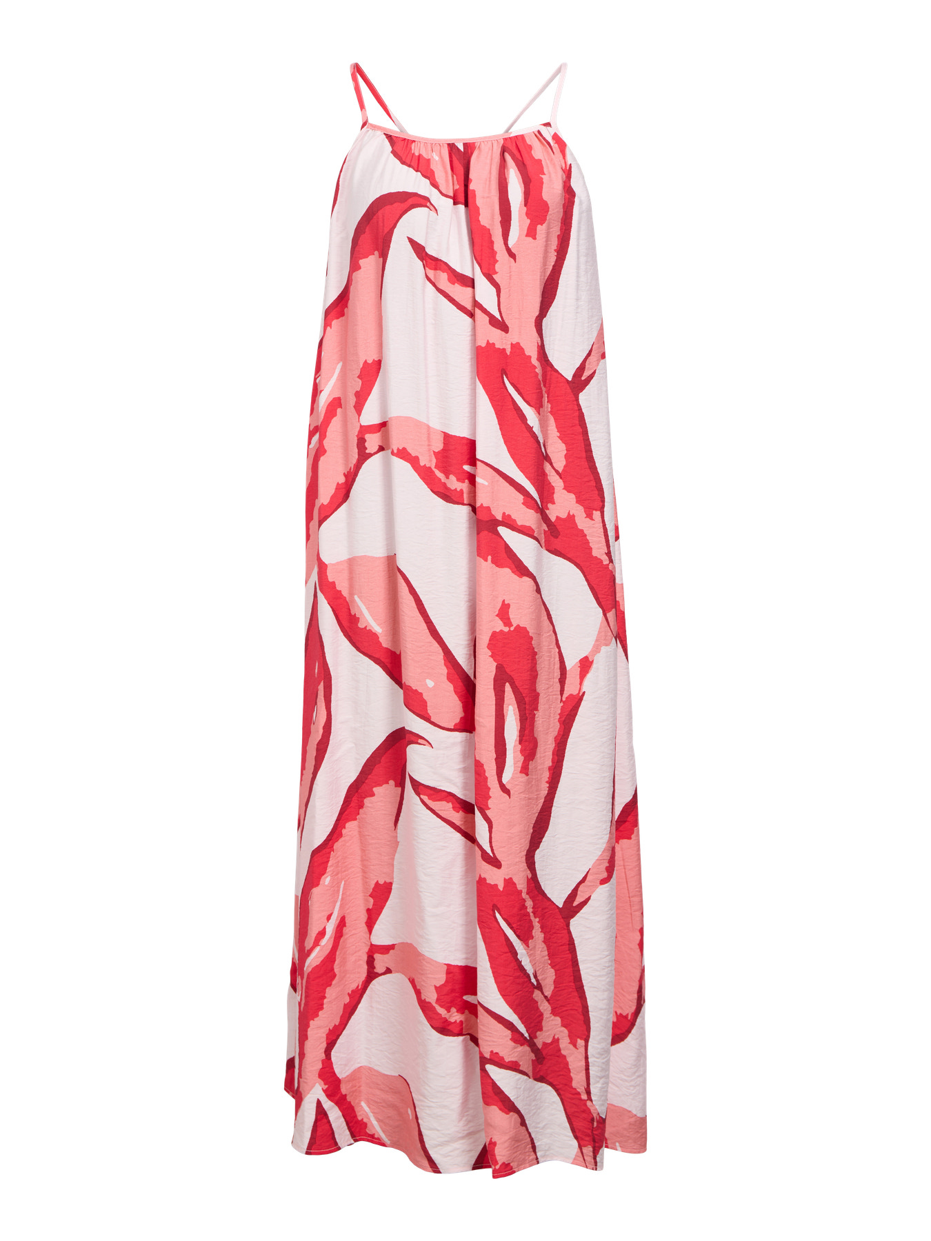 OBJAGGIE SL LO LONG DRESS 144 Pale Lilac Lantana poinsettia