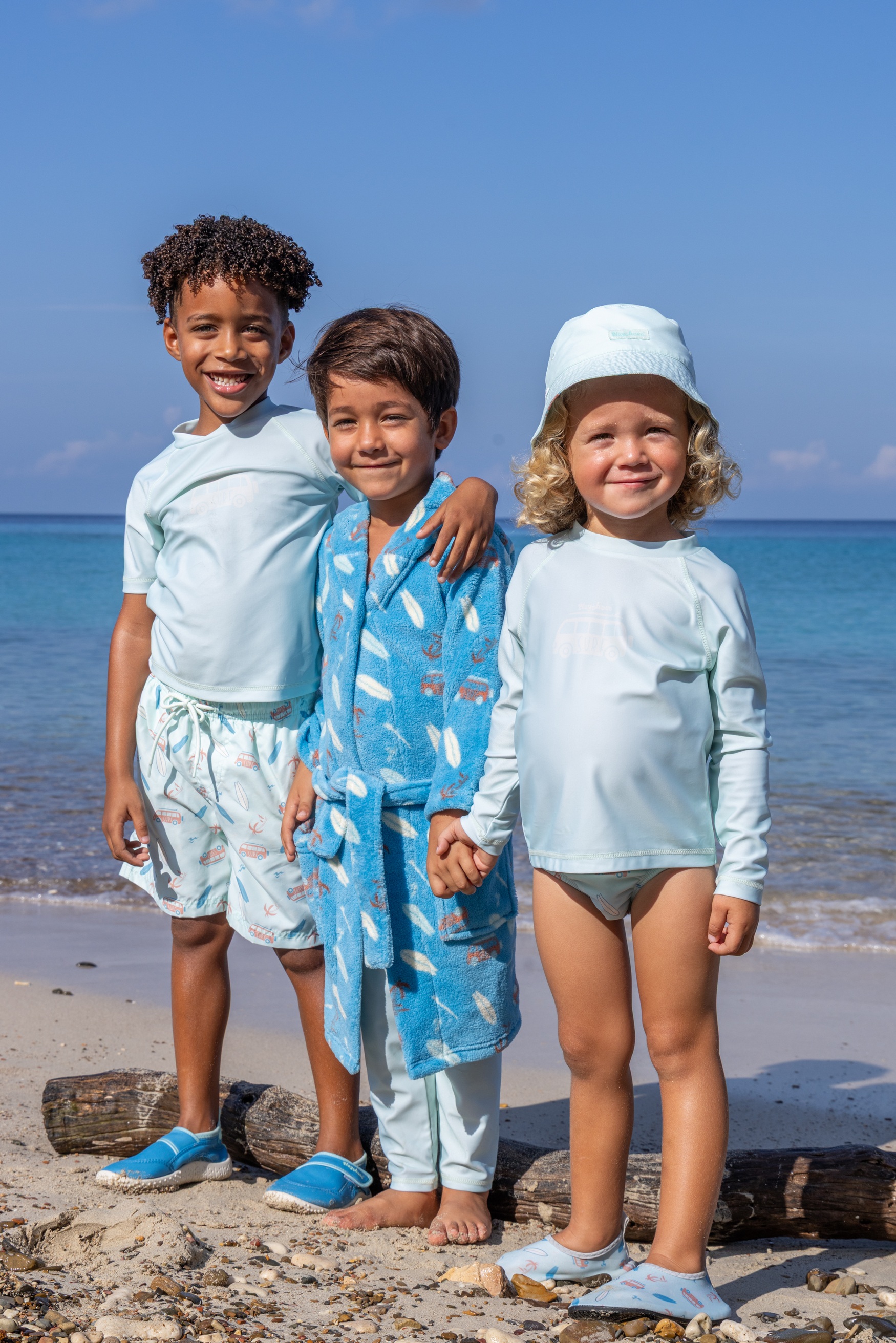 Playshoes UV-Badblöja Surfbus turquoise - 5