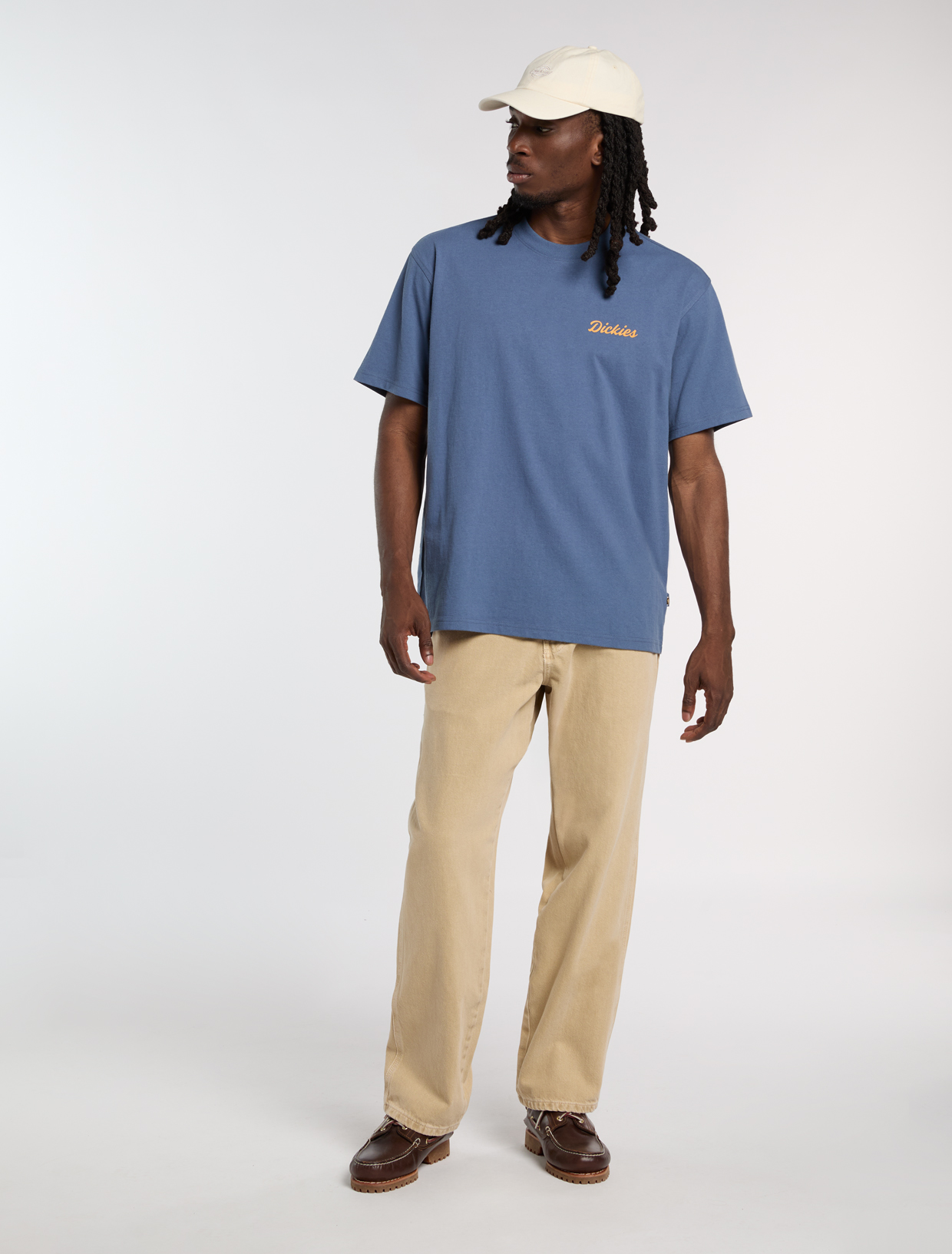Dickies 958 Baggy Tapered Work Jeans Eucalyptus - 3
