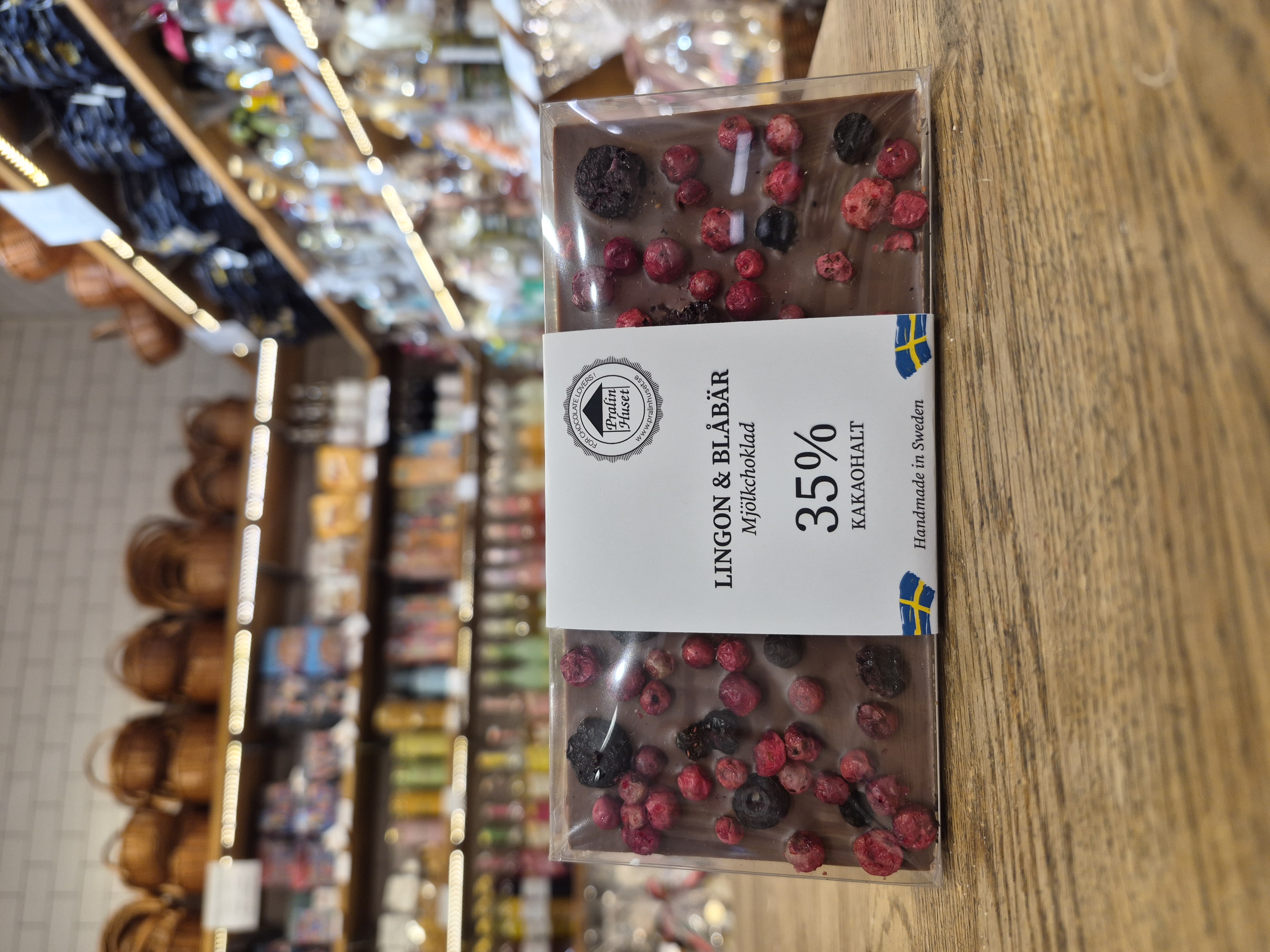 Pralinhuset - Lingon & Blåbär (35%)
