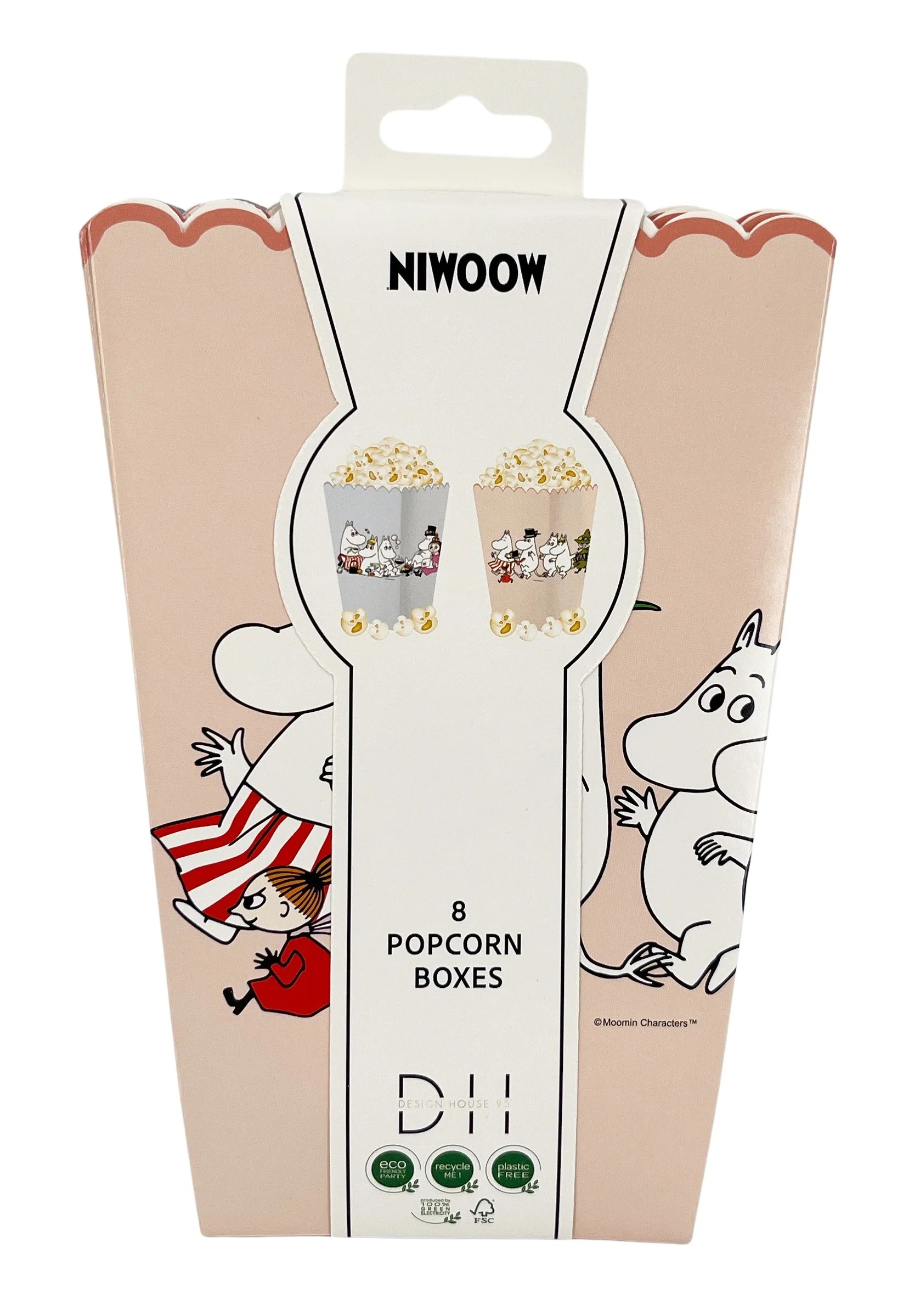 Mumin Popcornbägare 8-Pack - 2