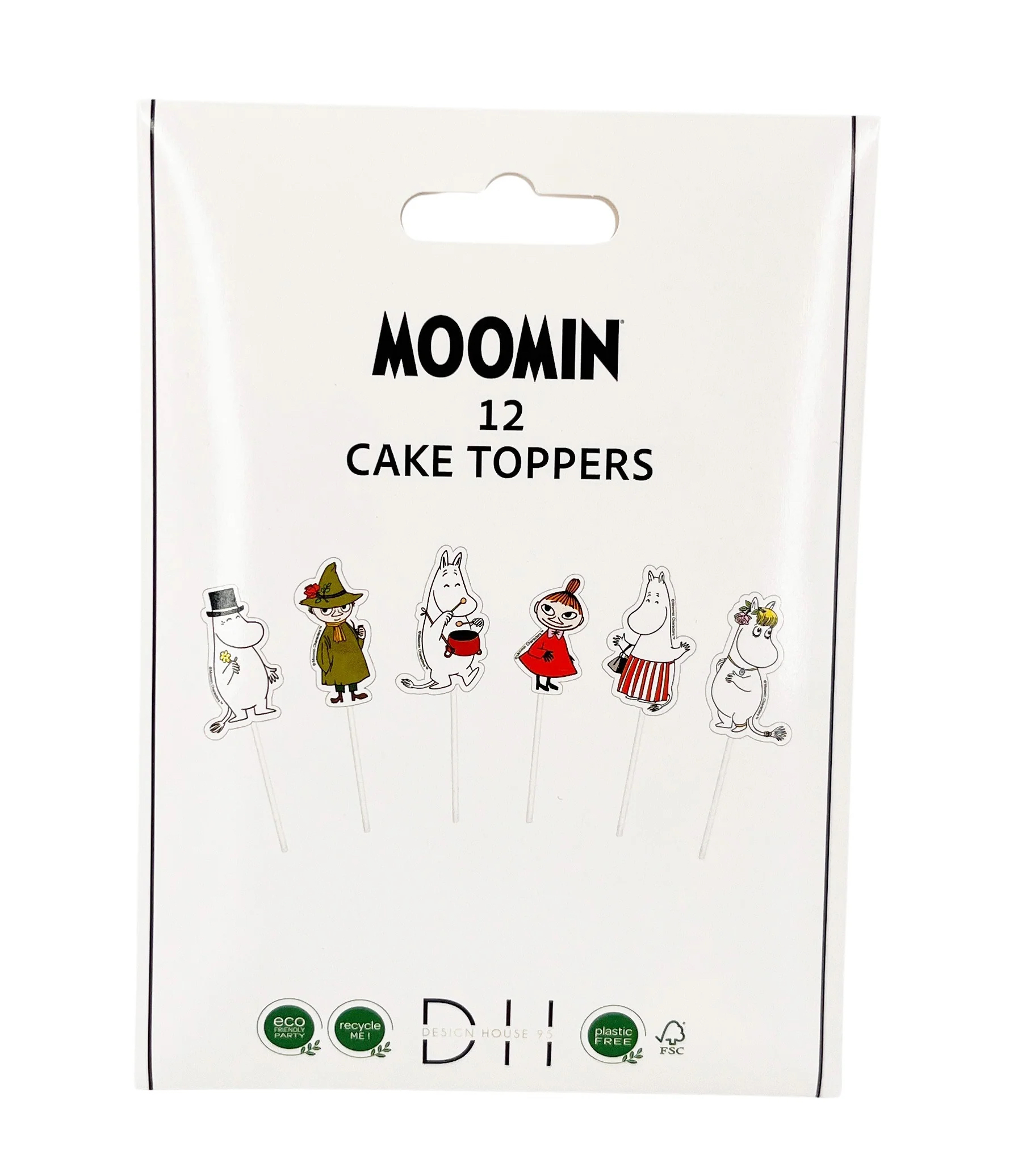 Moomin Cake Toppers 12-Pack - 2