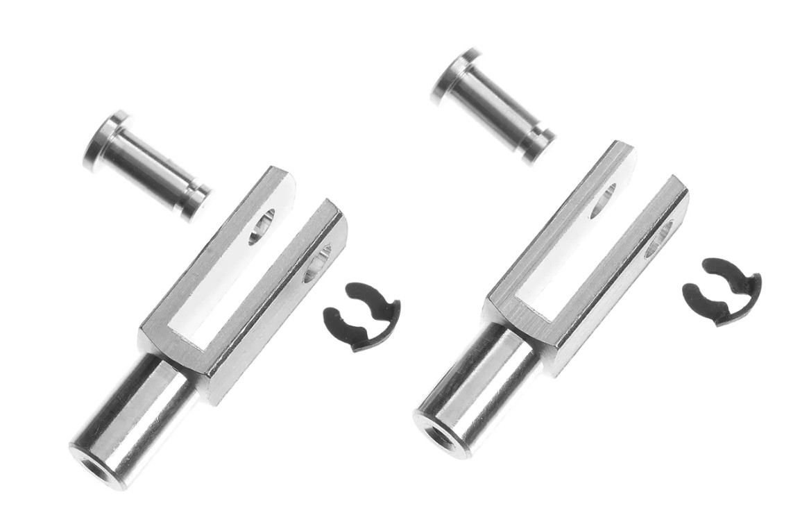 G-Force Aluminum Clevis - Heavy Duty - M2 - 2 pcs