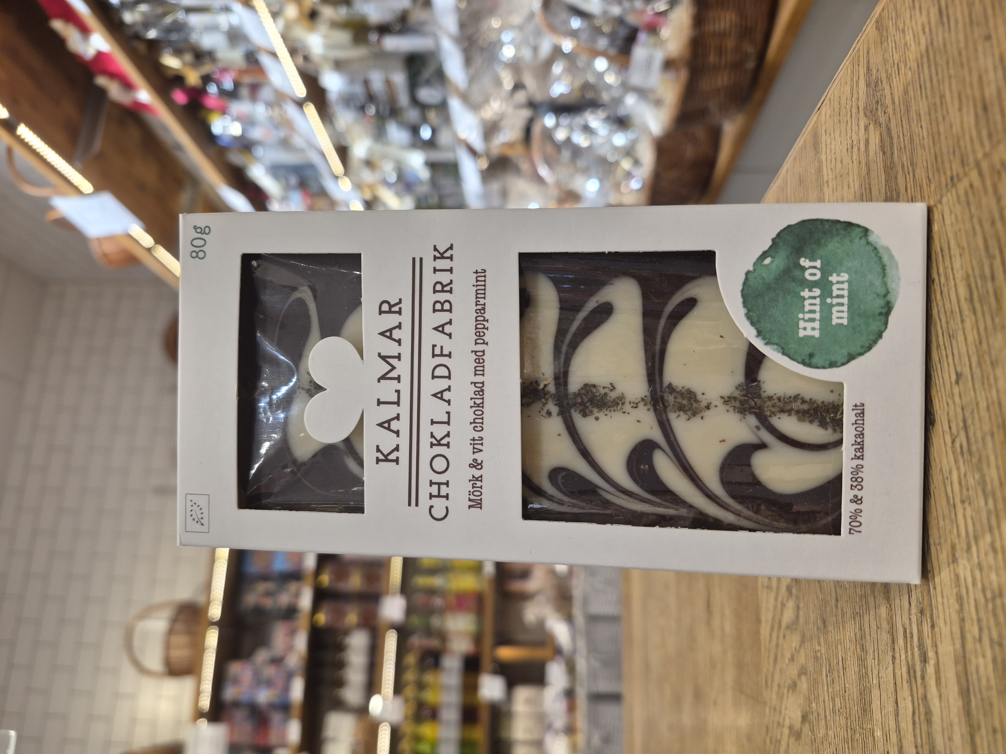 Hint Of Mint – Mörk och vit choklad med pepparmint (70%)
