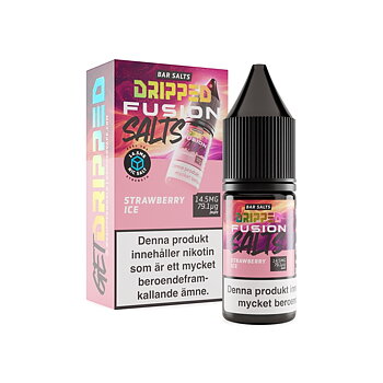 Dripped Fusion Salts -  Strawberry Ice 14,5mg