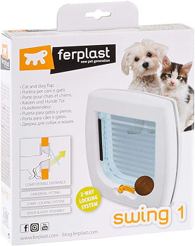 Ferplast - Kattlucka Swing 1 Super Basic
