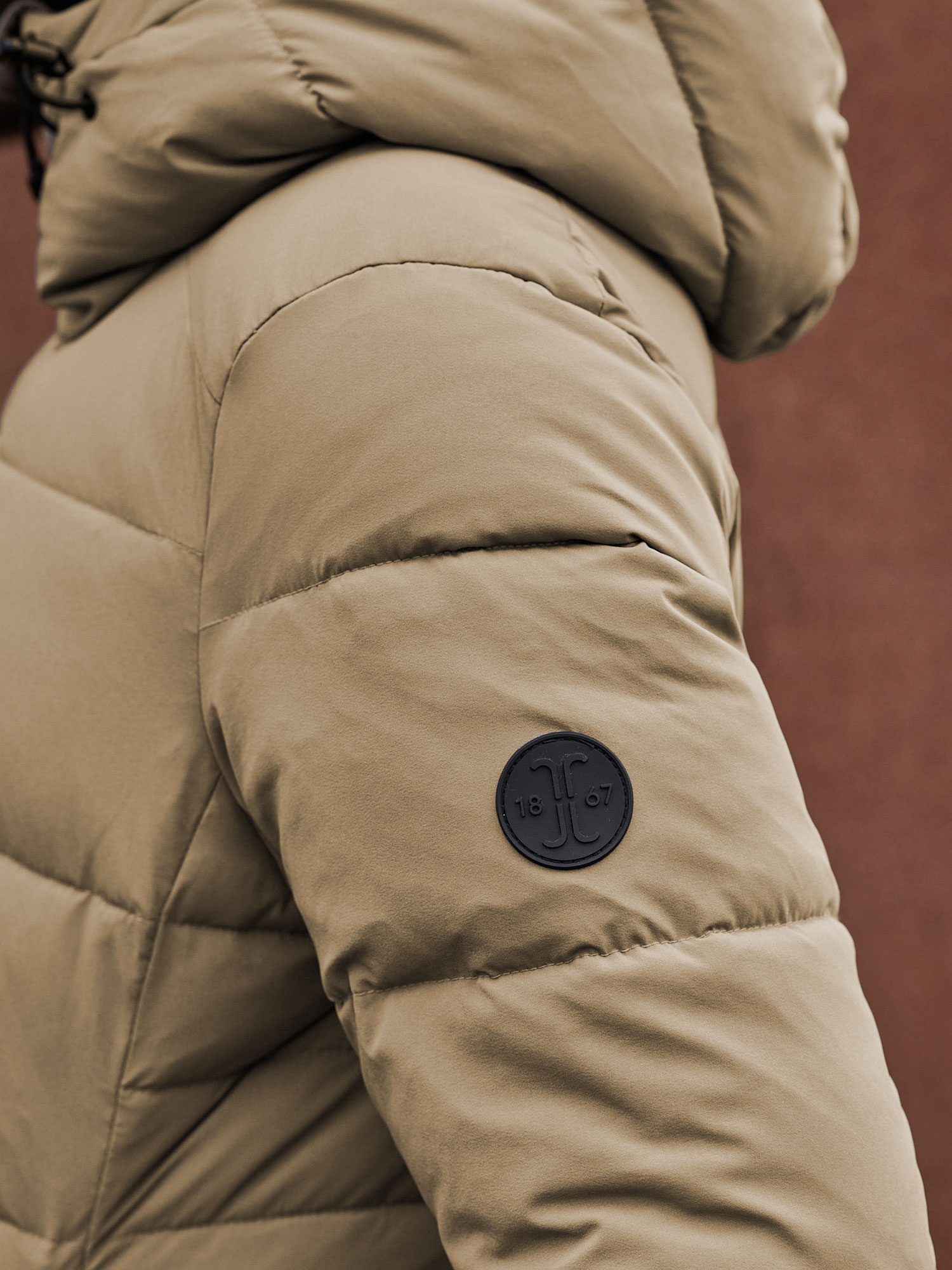 Jacson - Idun Vinterjacka - Beige - 4