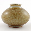 Triller Tobo (1950s) Unique Brown Vase 10/8 cm