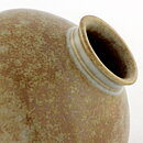 Triller Tobo (1950s) Unique Brown Vase 10/8 cm