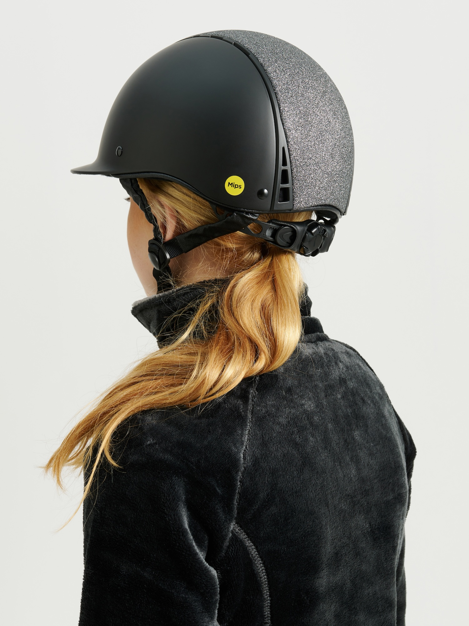 Jacson - Philly Mips Ridhjälm - Svart/Sparkle - 5