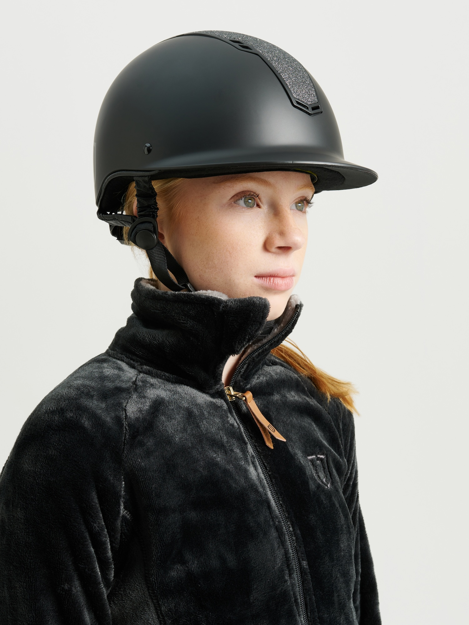 Jacson - Philly Mips Ridhjälm - Svart/Sparkle - 7