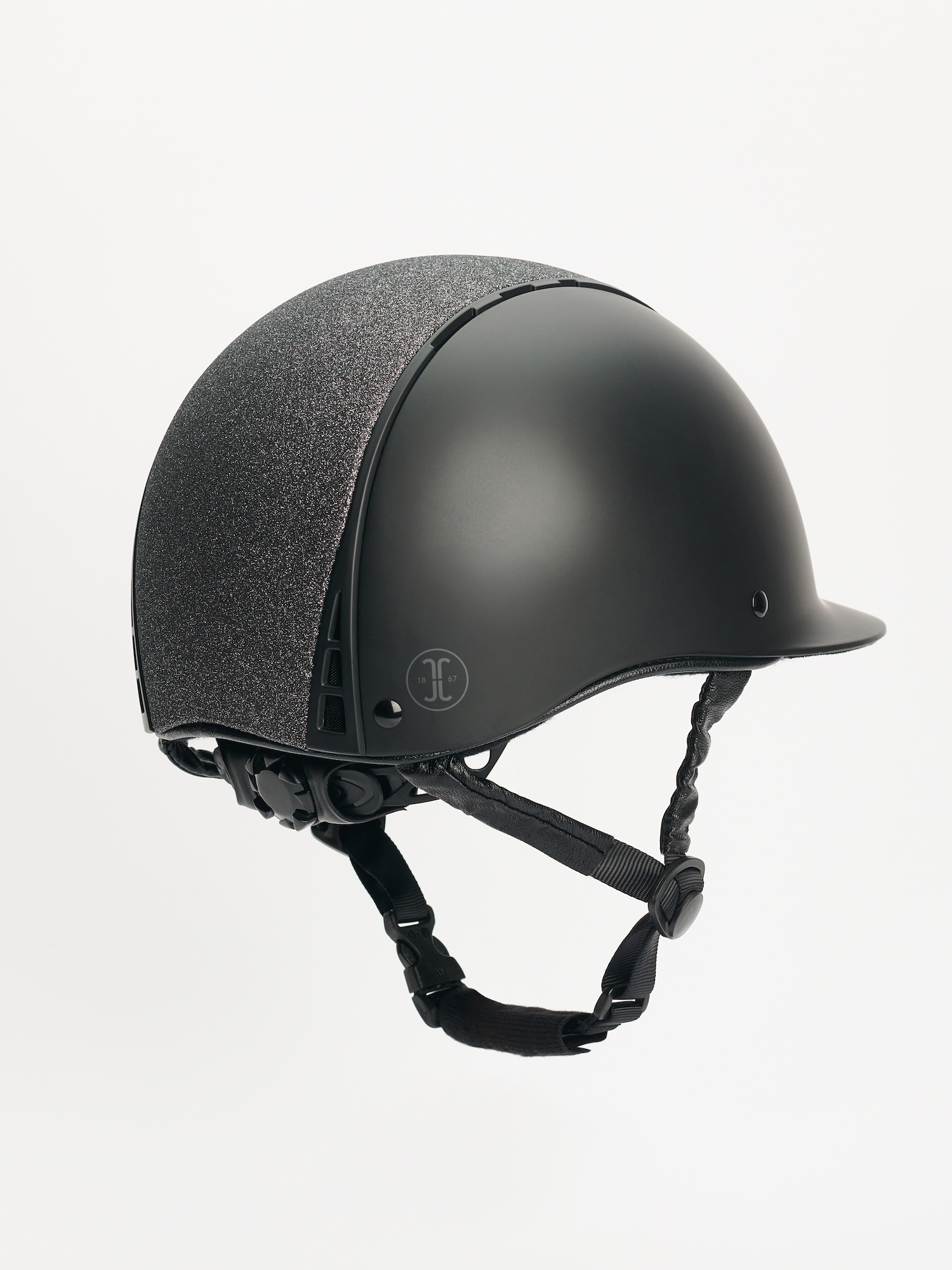 Jacson - Philly Mips Ridhjälm - Svart/Sparkle - 6