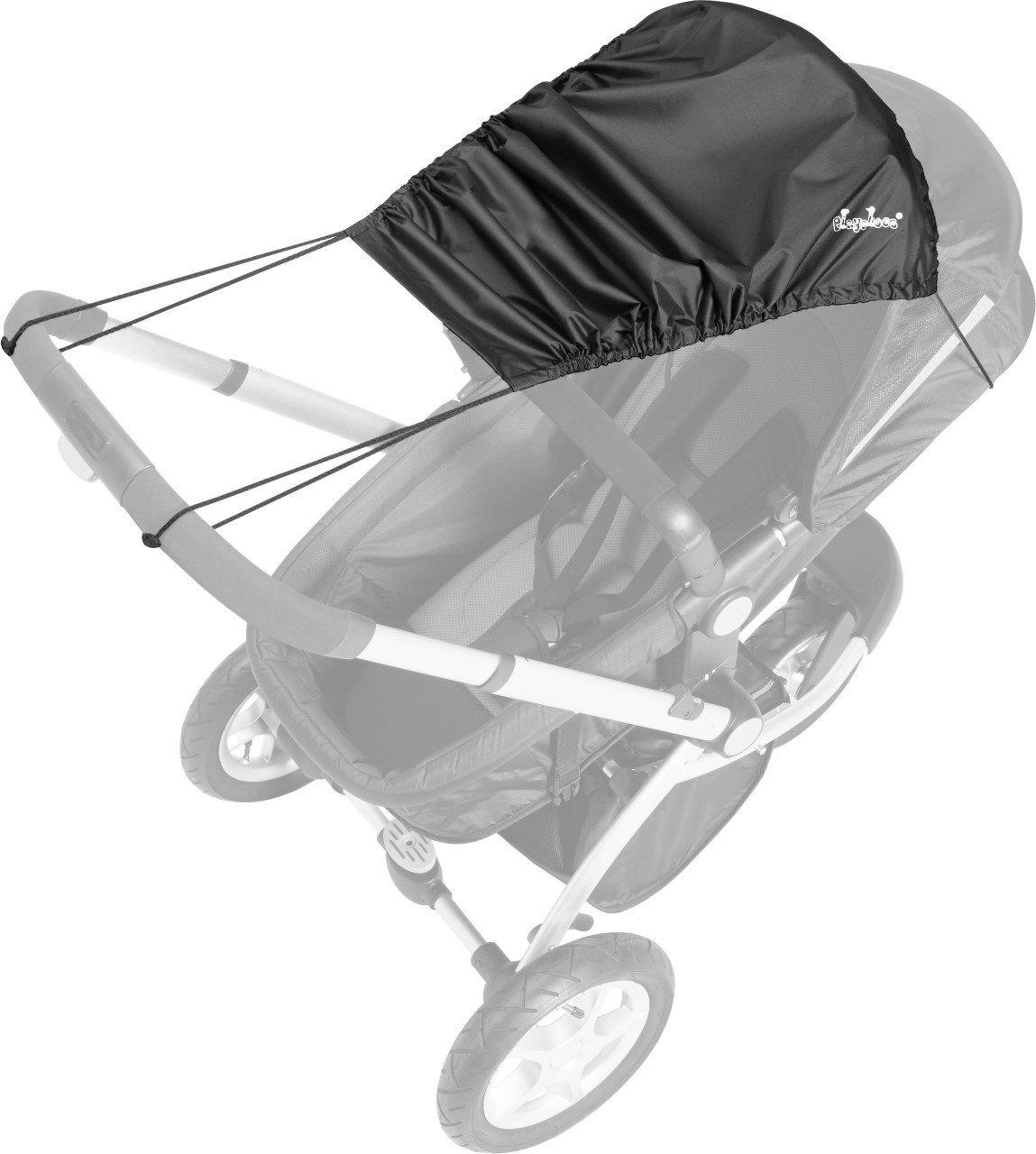 Playshoes UV-Skydd Barnvagn Svart One size - 3