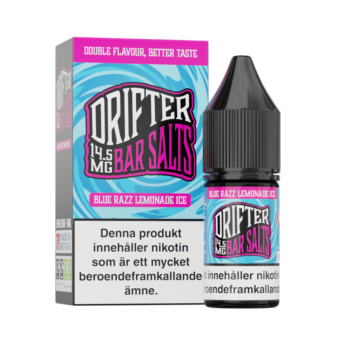 Drifter Nic Salt 14,5mg - Blue Raz Lemonade Ice