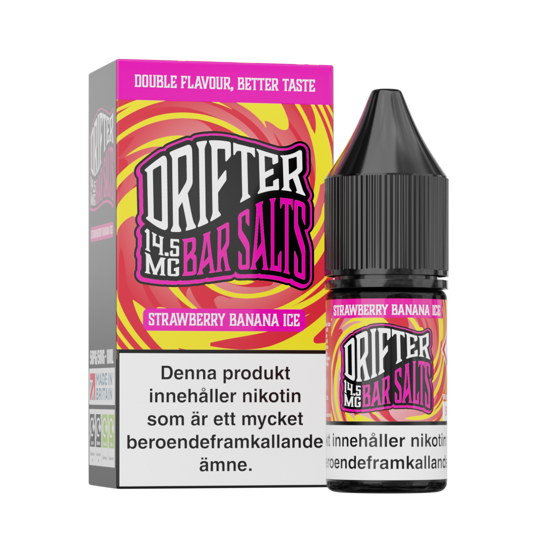 Drifter Nic Salt 14,5mg - Strawberry Banana Ice