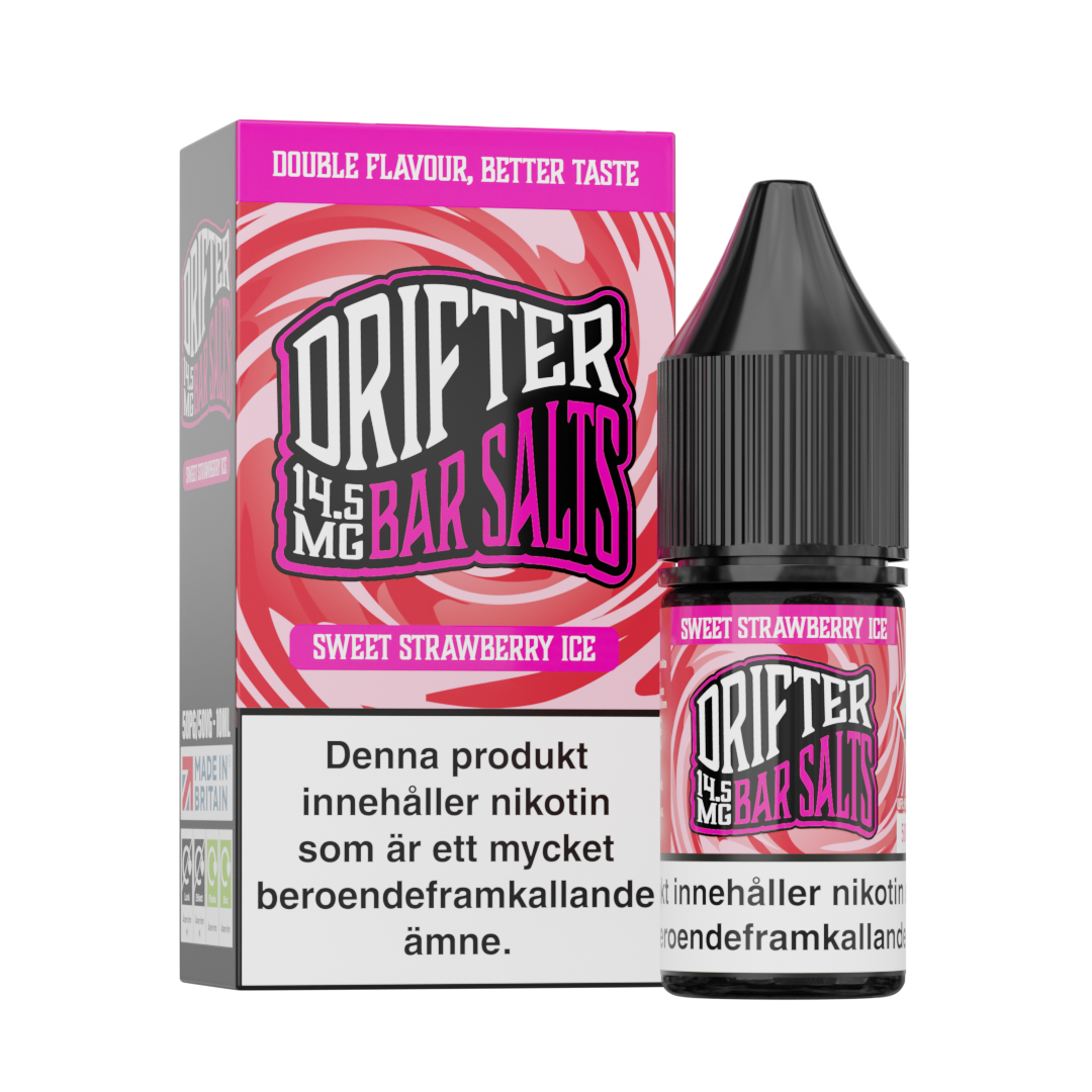 Drifter Nic Salt 14,5mg - Sweet Strawberry Ice