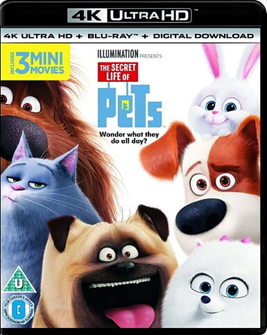 Secret Life Of Pets (BLU-RAY 4K ULTRA HD + BLU-RAY)