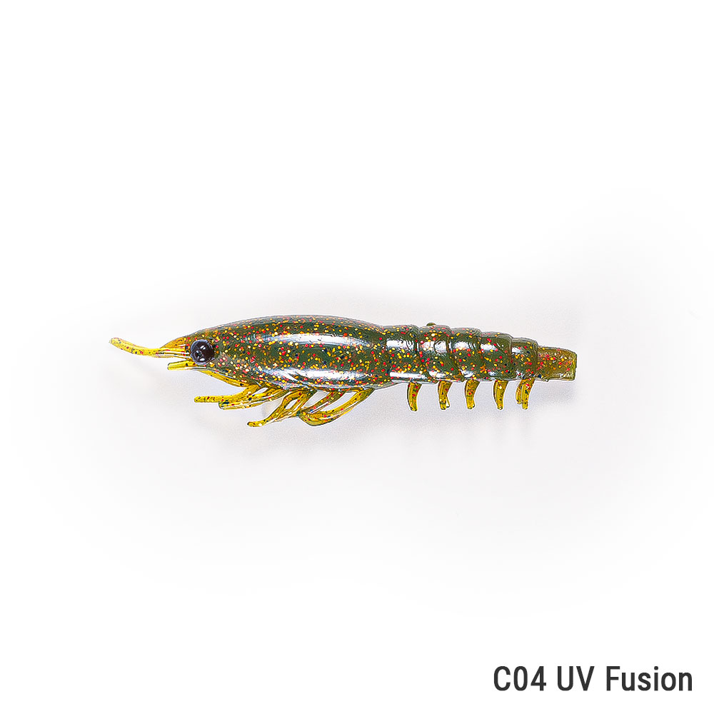 Nikko Soft Shell Shrimp 3" 4-pack - 3