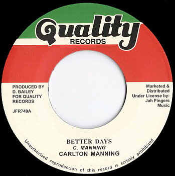 Carlton Manning – Better Days