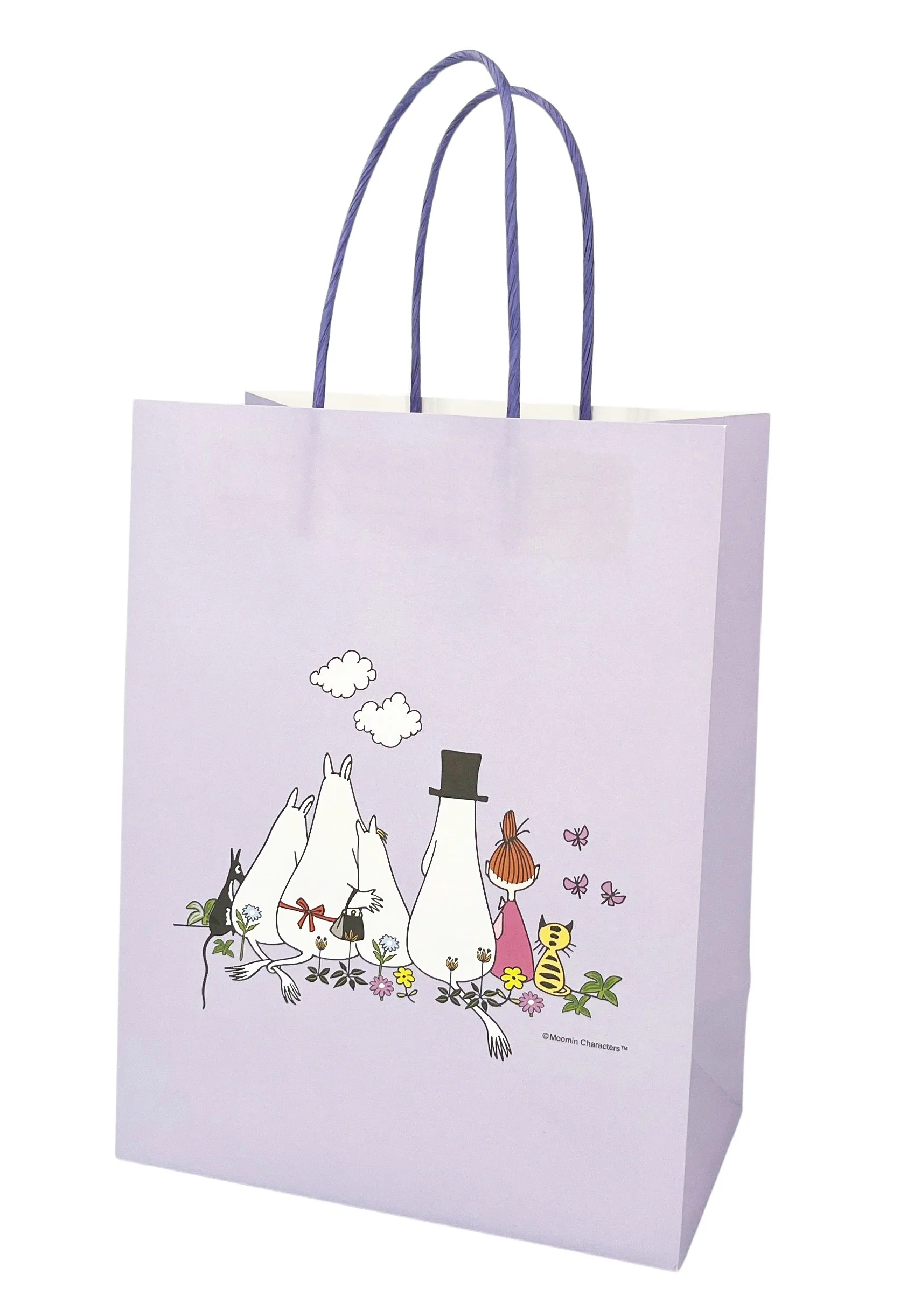 Moomin Gift Bag 18x23 cm - Purple