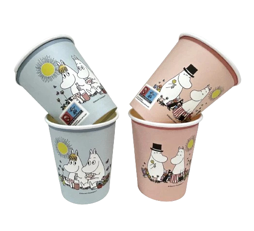 Moomin Paper Cups 250 ml, 8-Pack - 2