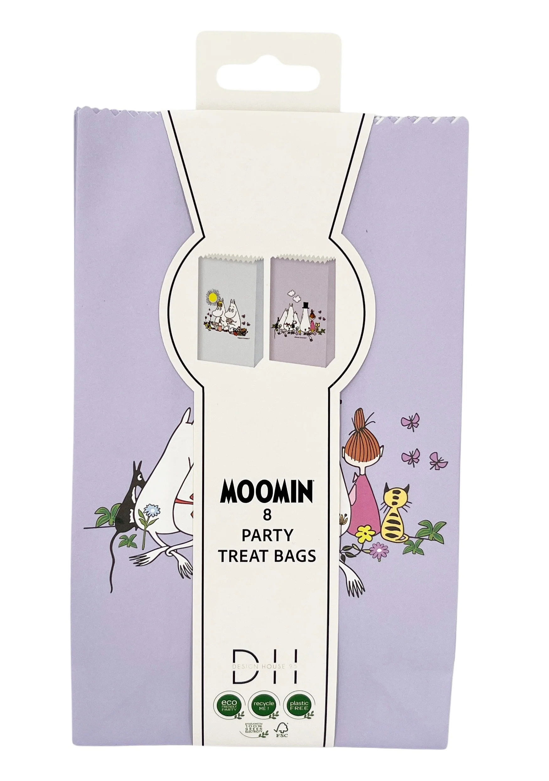 Moomin Candy Bags 12x20 cm, 8-Pack - 2