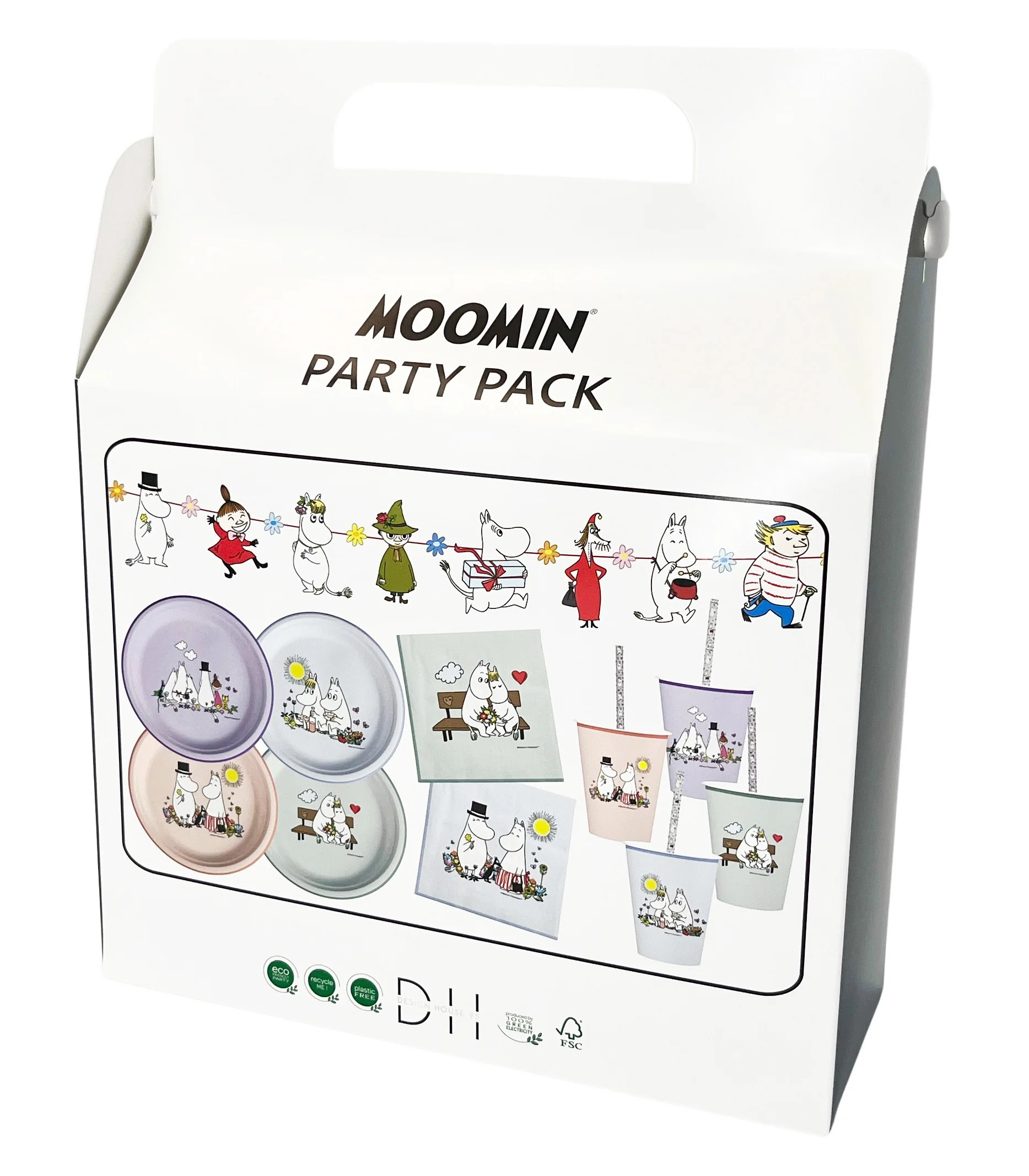 Moomin Party Kit for 8 people - Create a wonderful Moomin party!
